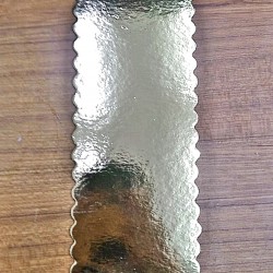 Baton Dikdörtgen Pasta Altlığı Altın 32cm x10cm