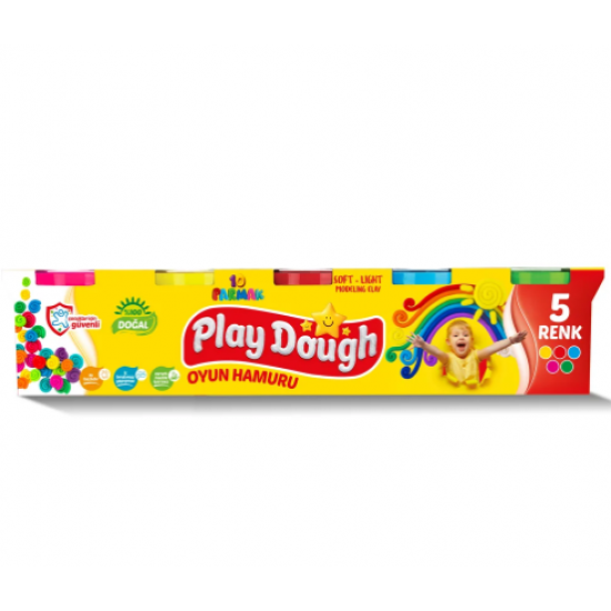 5 Renk mini Play dough Oyun hamuru 200 gr