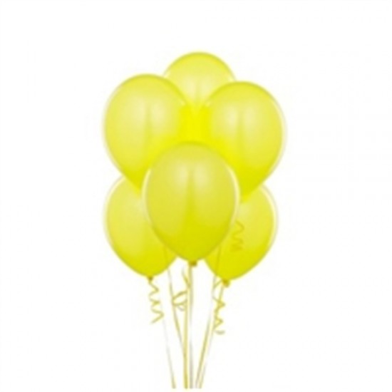 Sarı Renkli 6'lı Balon